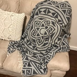Boho Turkish Cotton Mandala Towel/Throw